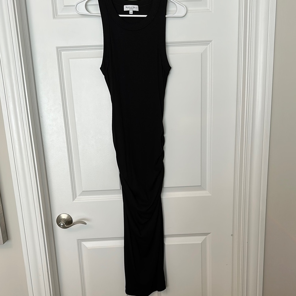 Michael Stars Black Midi Dress